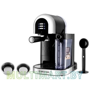 Рожковая помповая кофеварка Brayer BR1107 картинка 9